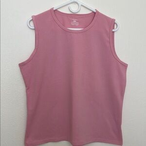 Jones Sport Pink Sleeveless Tank Top